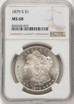 1879-S Morgan Dollar NGC MS68 (520369102)