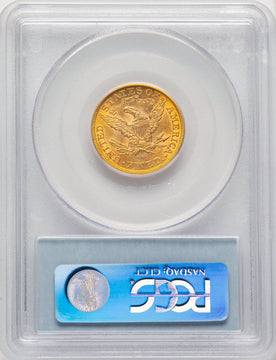 1883-CC $5 Liberty Half Eagle PCGS MS61