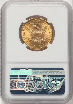 1901 $10 Liberty Eagle NGC MS66 (776083019)