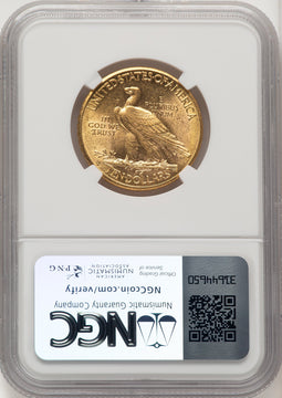 1914-D $10 Indian Eagle NGC MS62 (572274057)