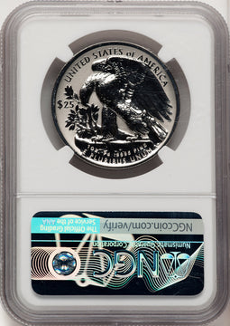 2019-W Palladium Eagle 1 oz REV ER Blue NGC PF70