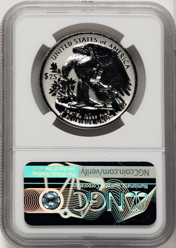 2019-W Palladium Eagle 1 oz REV ER Palladium Label NGC PF70