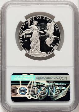 2015-W $100 One-Ounce Platinum Eagle Mike Castle NGC PF70