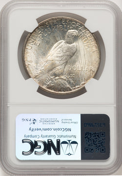 1924 Peace Dollar NGC MS66+ (776289007)