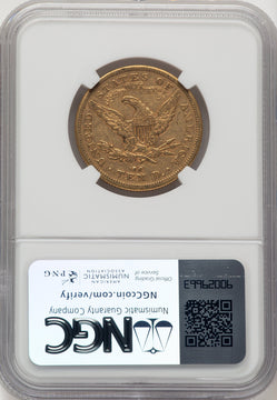 1880-CC $10 Liberty Eagle NGC AU53 (177199010)