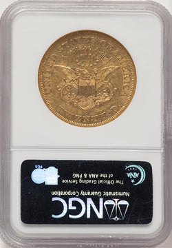 1856-S $20 Liberty Double Eagle NGC AU53 (520884028)