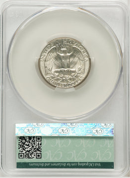 1932-D 25C Washington Quarter CACG MS66