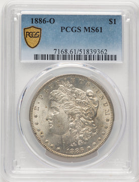 1886-O Morgan Dollar PCGS MS61 (774647008)