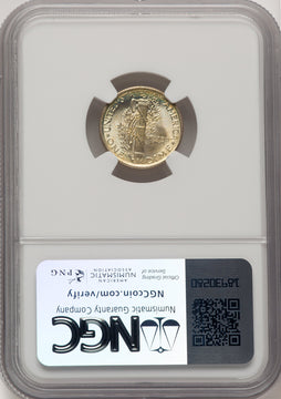 1934 10C FB Mercury Dime NGC MS68 (775178002)