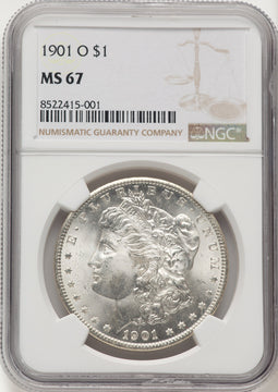 1901-O Morgan Dollar NGC MS67 (775897005)