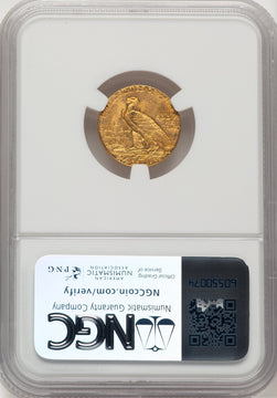 1909 $2.50 Indian Quarter Eagle NGC MS64 (773720030)
