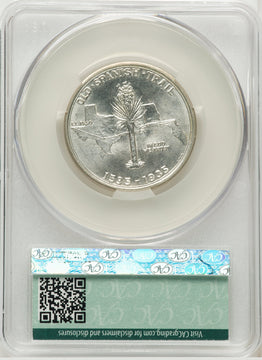 1935 50C Spanish Trail Commemorative Silver CACG MS64