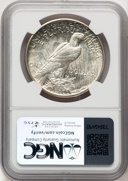 1921 Peace Dollar NGC MS65 (507104004)