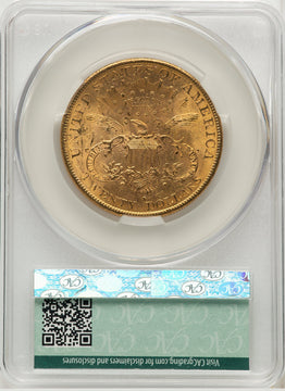1891-S $20 Liberty Double Eagle CACG MS62 (773481050)