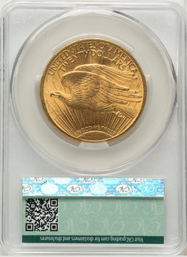 1914-S $20 Saint-Gaudens Double Eagle CACG MS63