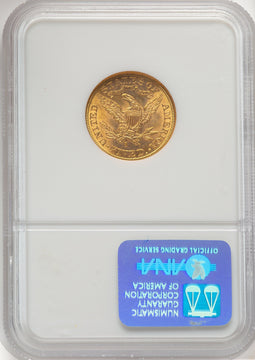 1901-S $5 Liberty Half Eagle NGC MS65