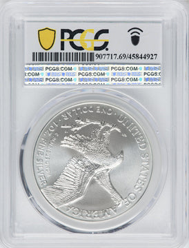 2021 American Silver Eagle Type 2 At Dusk & Dawn 35th Anniversary 322nd PCGS MS69