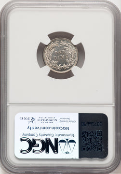 1898 10C Barber Dime NGC MS66