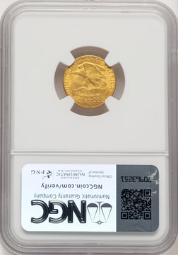 1915-S $2.50 Panama-Pacific Quarter Eagle Commemorative Gold NGC MS66 (773698051)