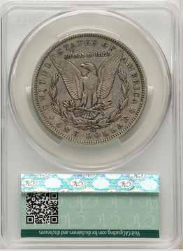 1893-CC Morgan Dollar CACG XF40