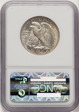 1929-D 50C Walking Liberty Half Dollar NGC MS62