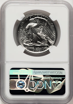 2017 Palladium Eagle 1 oz NGC MS70