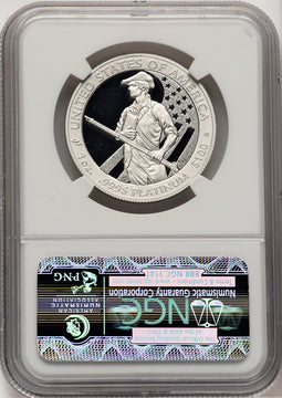 2012-W $100 One-Ounce Platinum Eagle First Strike ER Blue NGC PF70 (776964007)