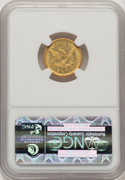 1846-O $2.50 Liberty Quarter Eagle NGC AU58 (777121001)