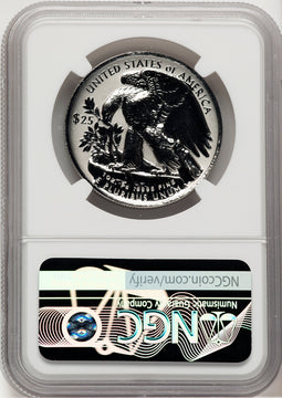 2022-W Palladium Eagle 1 oz REV Palladium Label NGC PF70