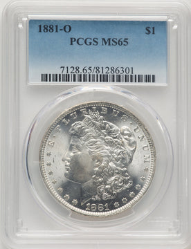 1881-O Morgan Dollar PCGS MS65 (776910007)