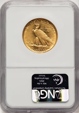 1907 $10 No Motto Indian Eagle NGC AU58 (507189004)