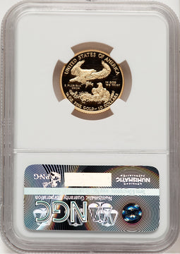 2016-W $10 Quarter-Ounce Gold Eagle 30th Anniversary Brown Label NGC PF70 (521088008)