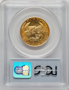 1986 $25 Half-Ounce Gold Eagle PCGS MS70 (777084001)