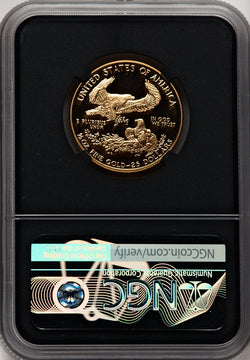 1993-P $25 Half-Ounce Gold Eagle Miles Standish NGC PF70