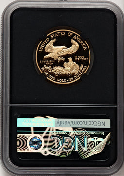 2015-W $25 Half-Ounce Gold Eagle Miles Standish NGC PF70
