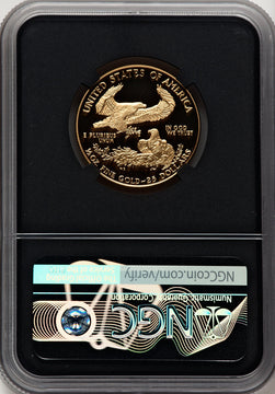 1994-W $25 Half-Ounce Gold Eagle Miles Standish NGC PF70