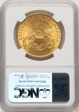 1904 $20 Liberty Brown Label Liberty Double Eagle NGC MS65