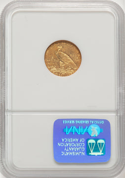 1911-D $2.50 Indian Quarter Eagle NGC AU58 (777432013)
