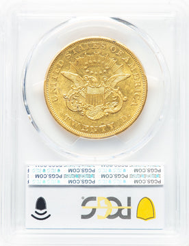 1856-O $20 Liberty Double Eagle PCGS AU58