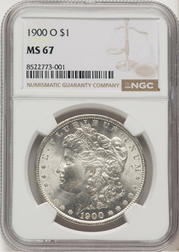 1900-O Morgan Dollar NGC MS67 (776679004)