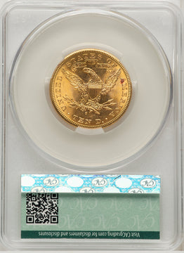 1901-S $10 Liberty Eagle CACG MS65 (776672005)
