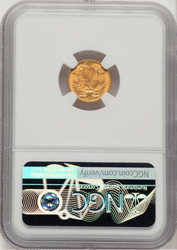 1879 G$1 Gold Dollar NGC MS66+