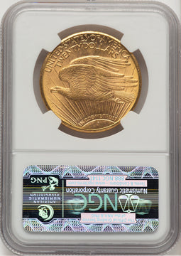 1911-D $20 CAC Saint-Gaudens Double Eagle NGC MS64