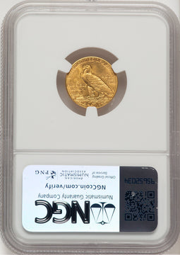 1914-D $2.50 Indian Quarter Eagle NGC MS64 (776662013)