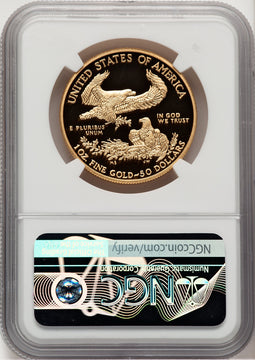 2012-W $50 One-Ounce Gold Eagle NGC PF70 (521154002)