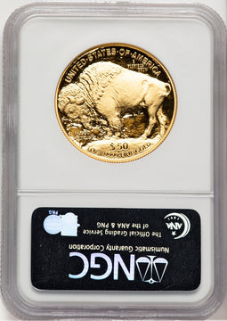 2006-W $50 One-Ounce Gold Buffalo .9999 Fine Gold NGC PF70 (520895049)