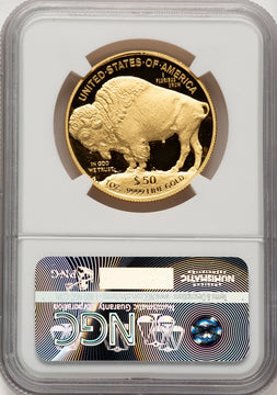 2013-W $50 One-Ounce Gold Buffalo NGC PF70 (777889007)