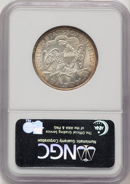1872 50C Seated Half Dollar NGC MS66