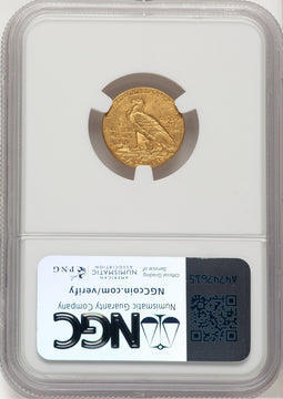 1913 $2.50 Indian Quarter Eagle NGC MS62 (776444025)