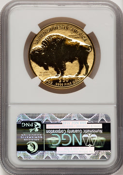 2013-W $50 One-Ounce Gold Buffalo Reverse Proof First Strike ER Blue NGC PF70